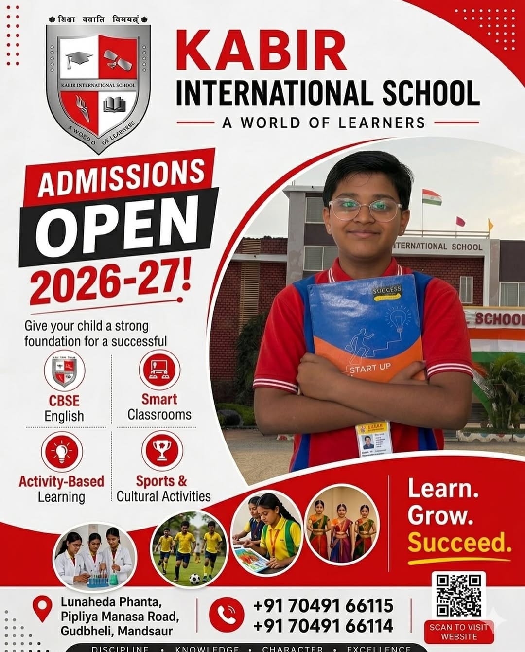 Post 3 by Kabir International School on Instagram (image)