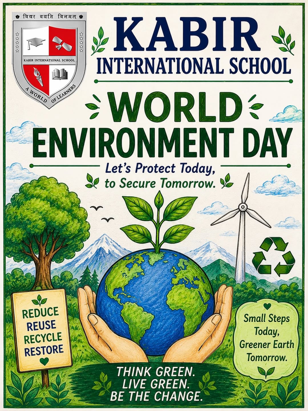 Post 5 by Kabir International School on Instagram (image)