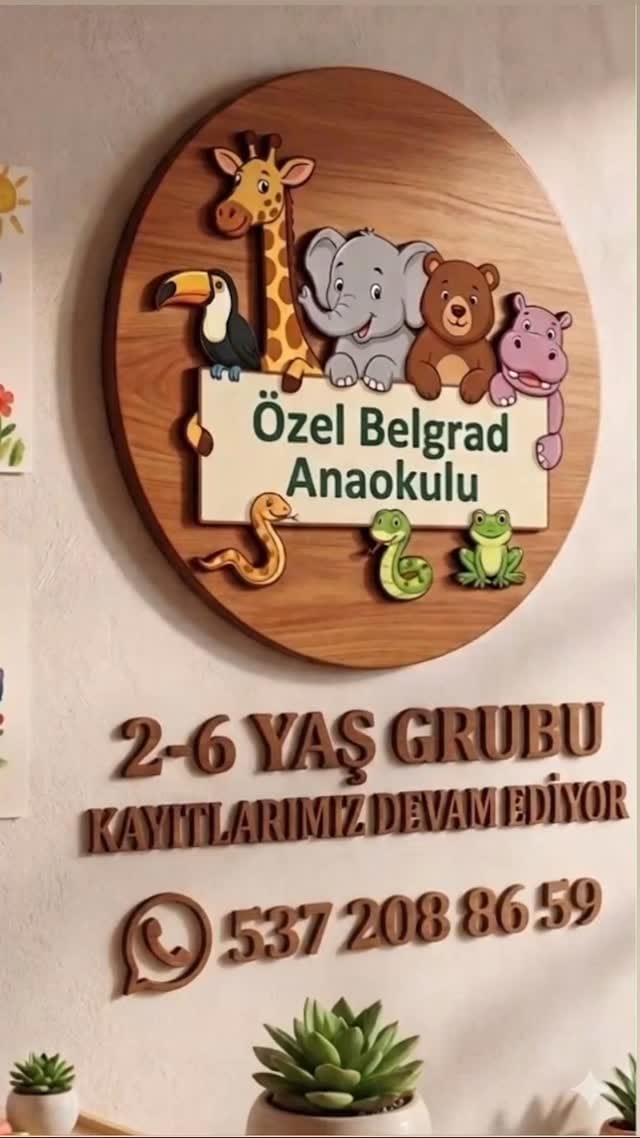Post 2 by ÖZEL BELGRAD ANAOKULU on Instagram (video)