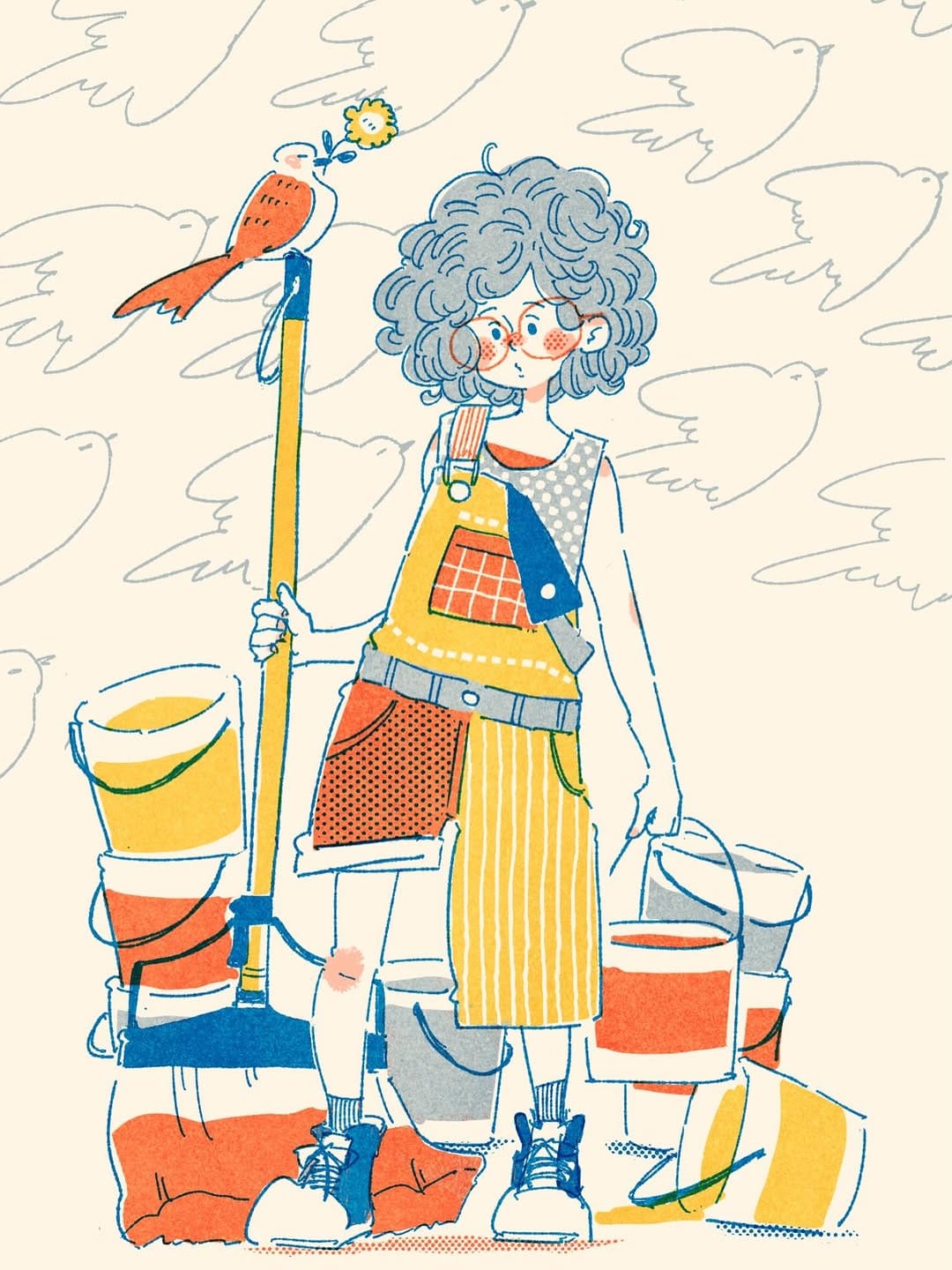 Post 2 by oimo (イラストレーター) on Instagram (carousel)