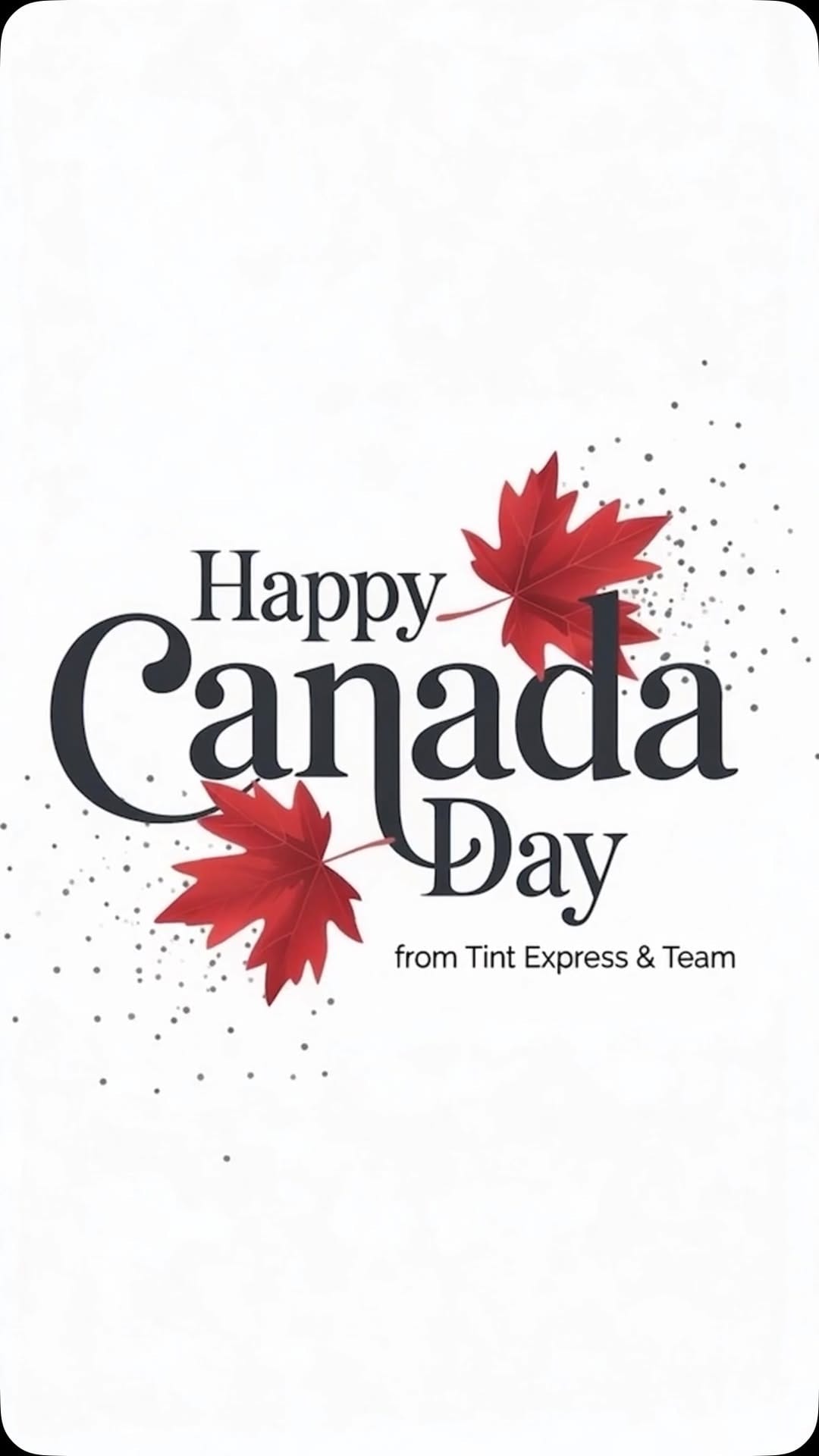 Post 3 by Tint Express Canada on Instagram (video)