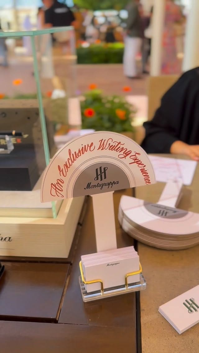 Post 10 by Montegrappa Middle East on Instagram (video)
