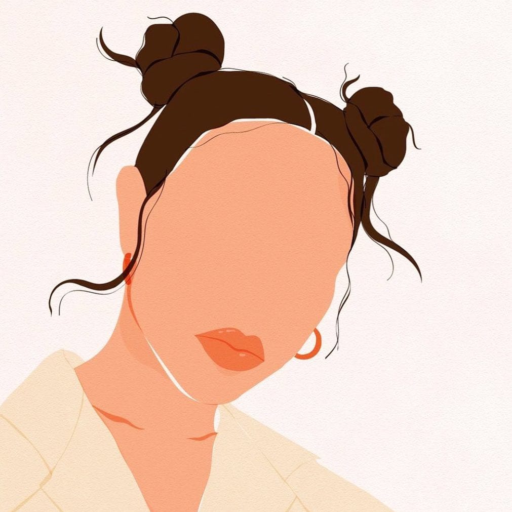 Post 2 by maki oshiro | illustrations on Instagram (image)