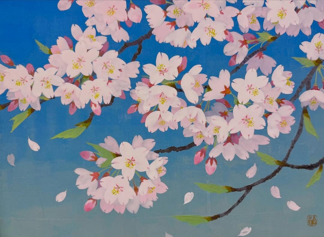 Post 2 by 松原亜実  Ami MATSUBARA 日本画家 on Instagram (image)