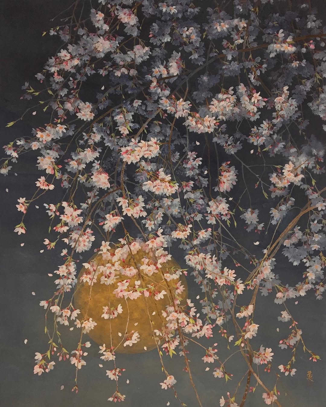 Post 10 by 松原亜実  Ami MATSUBARA 日本画家 on Instagram (carousel)