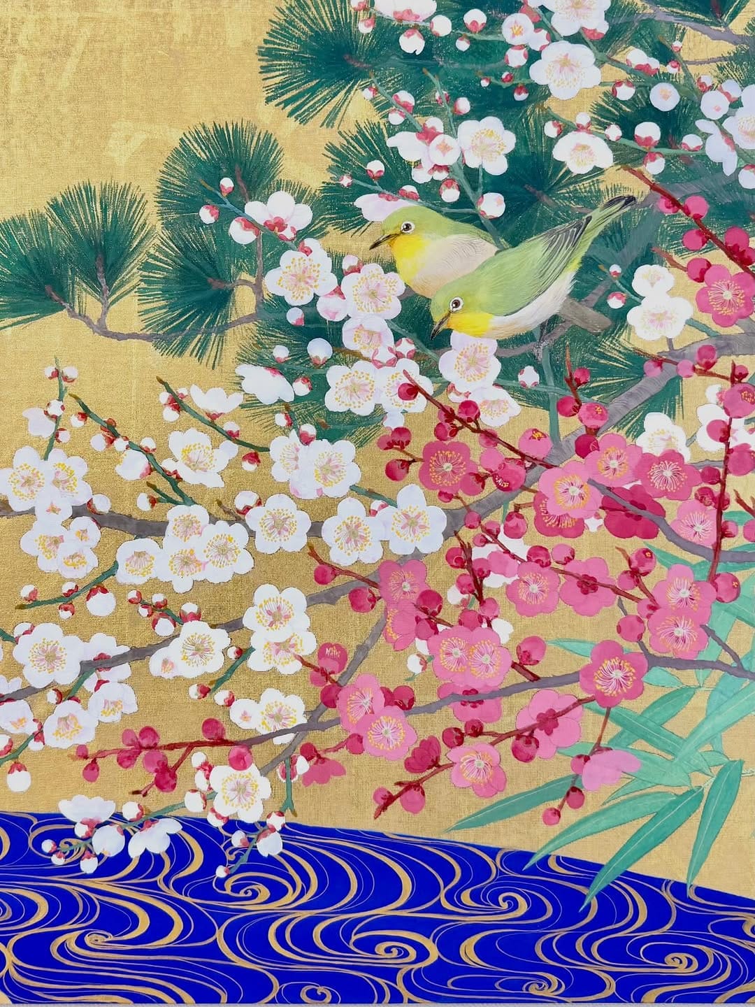 Post 3 by 松原亜実  Ami MATSUBARA 日本画家 on Instagram (image)