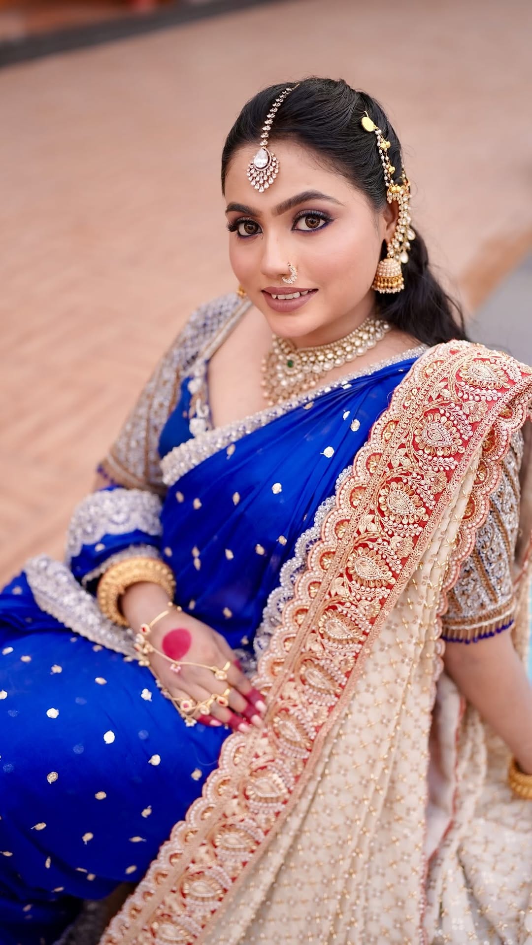 Post 2 by Anusaya Beauty World | Bridal wear rental & sale store in Nagpur on Instagram (video)