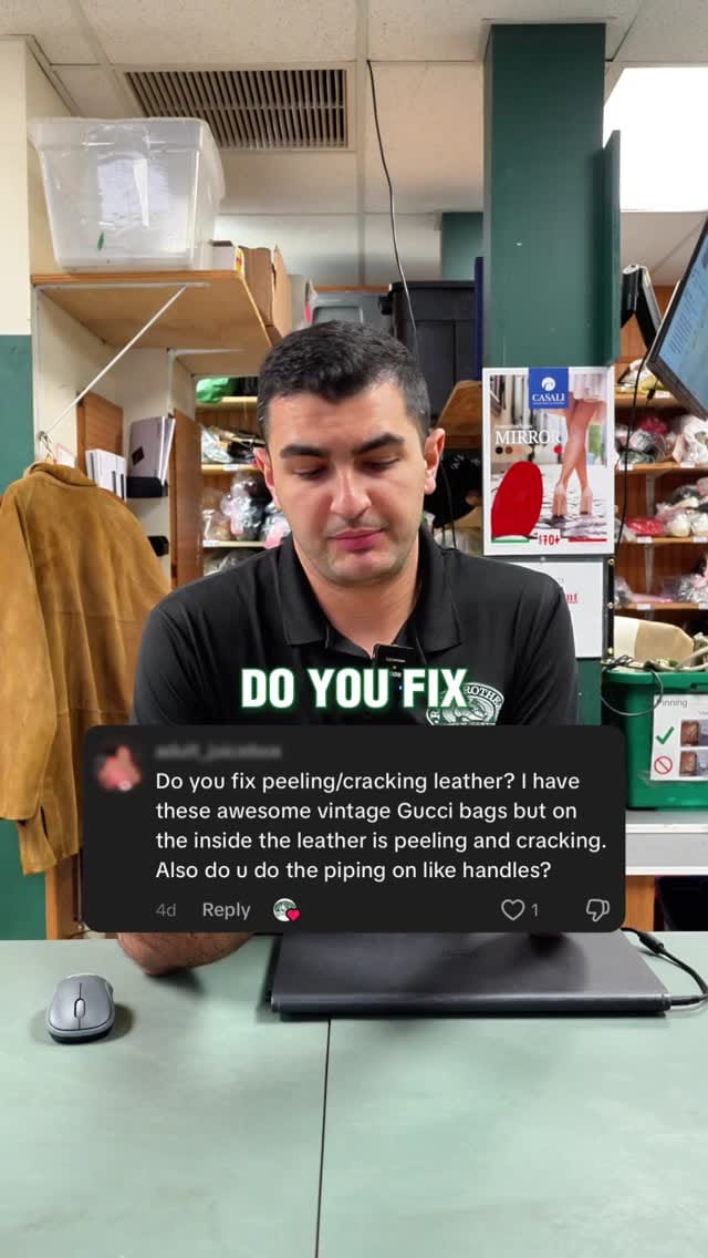 Post 6 by Leather Repair - Shoes, Bags & More on Instagram (video)