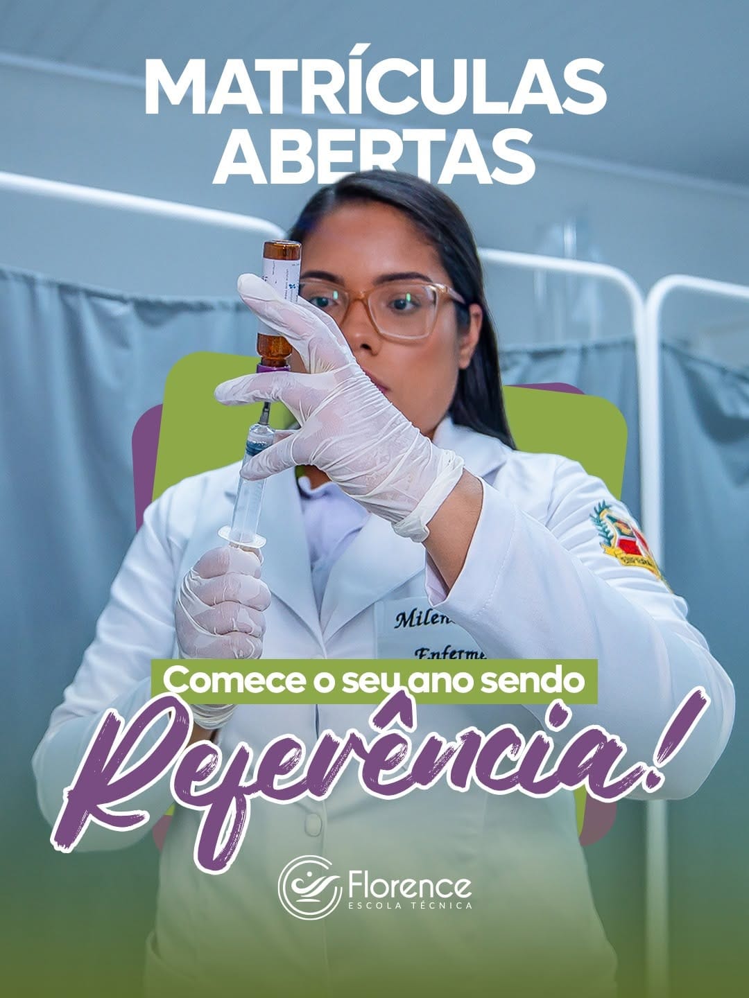 Post 9 by Florence Escola Técnica 💚 on Instagram (image)