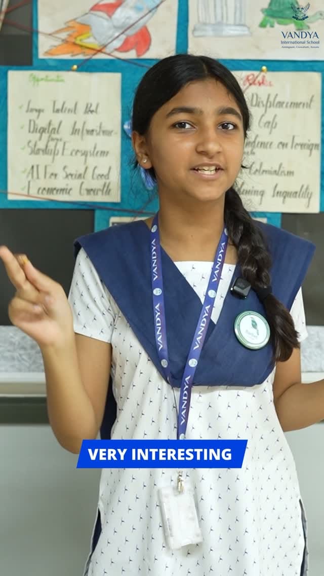 Post 1 by Vandya International School on Instagram (video)