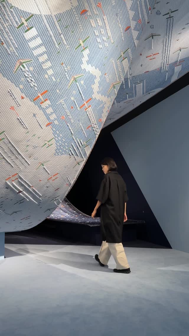 Post 8 by YURI HIMURO textile on Instagram (video)