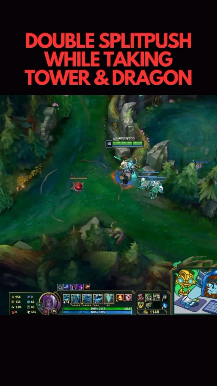 Post 3 by LolCompetitivePlays on Instagram (video)
