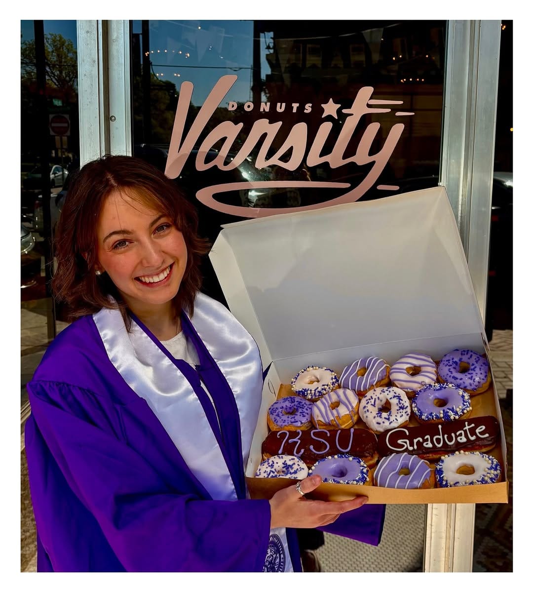 Post 6 by Varsity Donuts on Instagram (image)