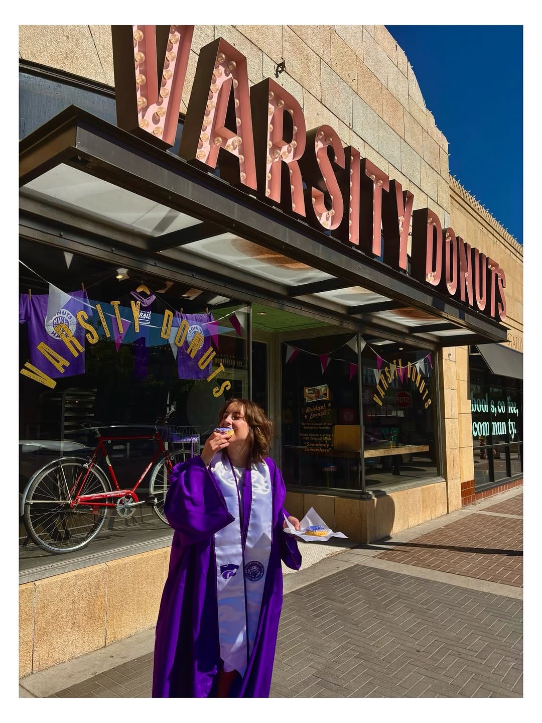 Post 9 by Varsity Donuts on Instagram (image)