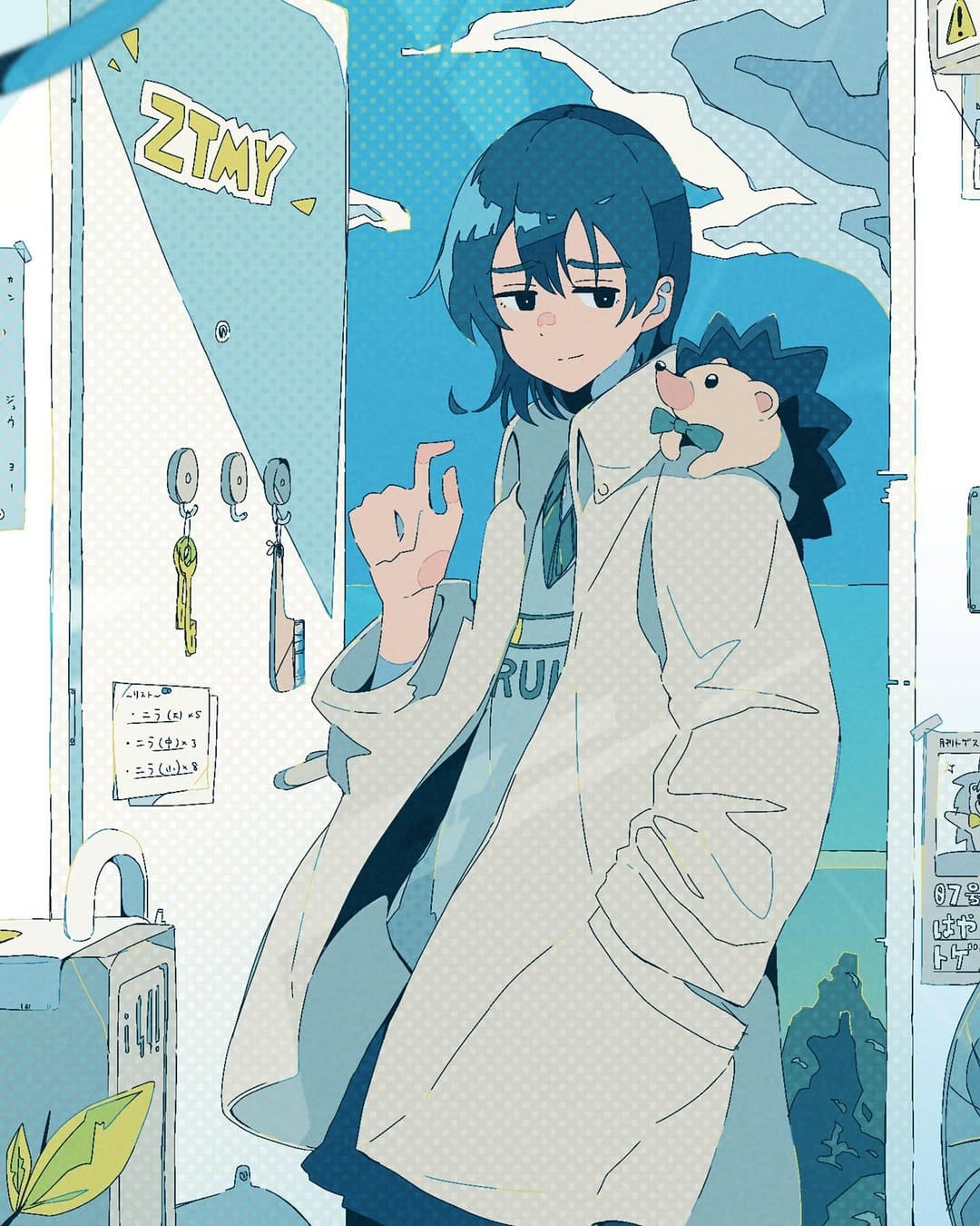 Post 10 by カタヲカ ┃ イラスト on Instagram (carousel)