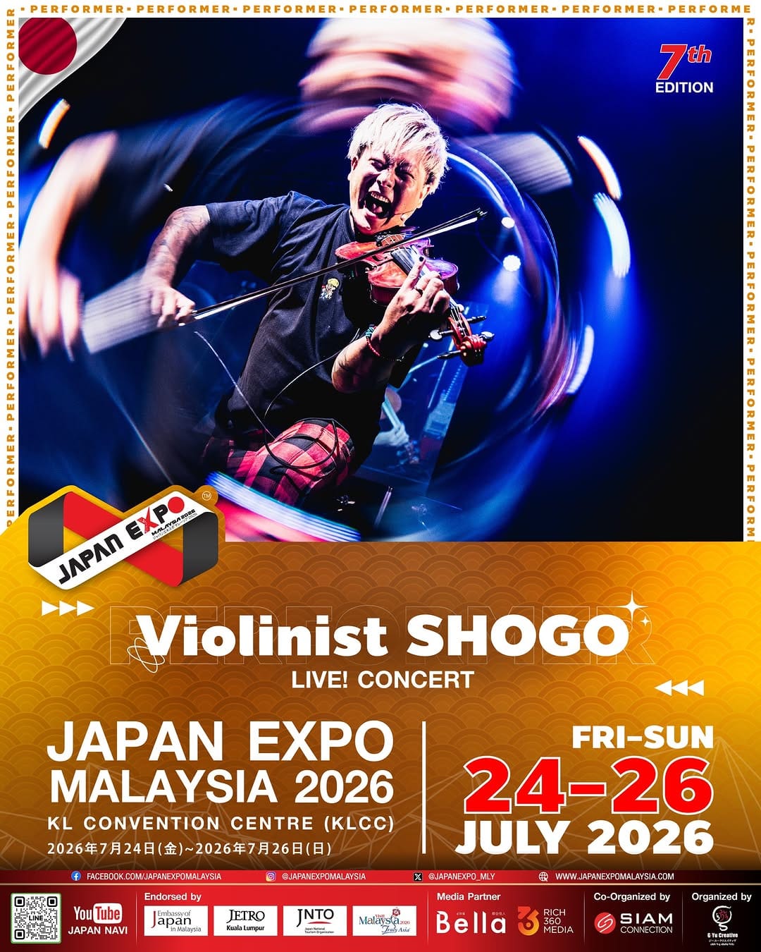 Post 3 by Violinist SHOGO🎻 on Instagram (image)