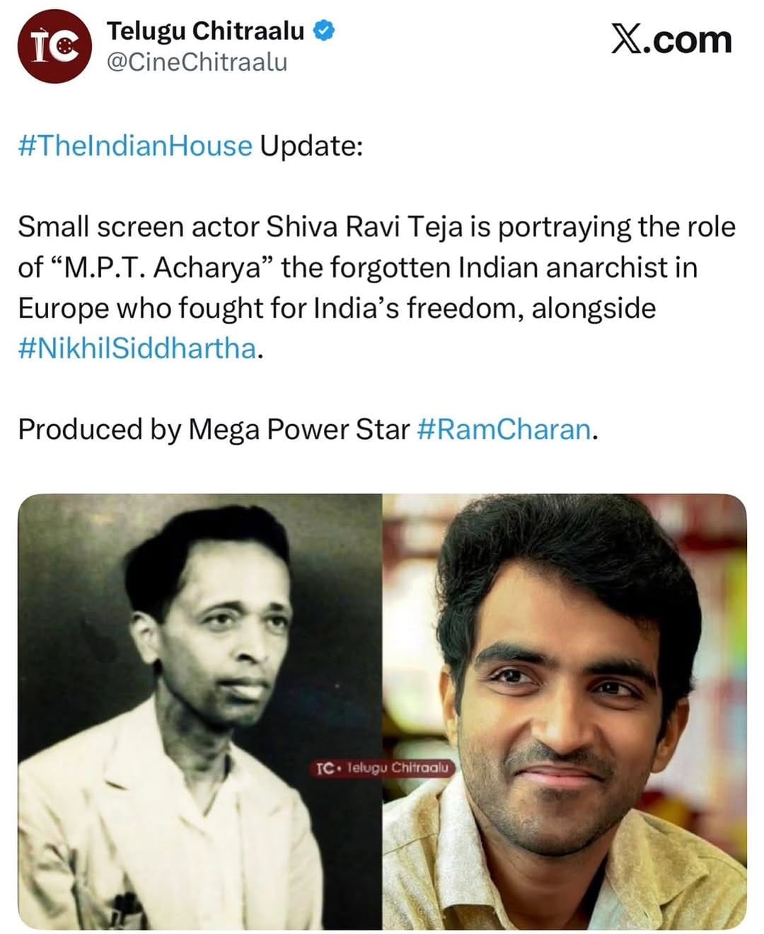 Post 8 by Ravi Siva Teja on Instagram (image)