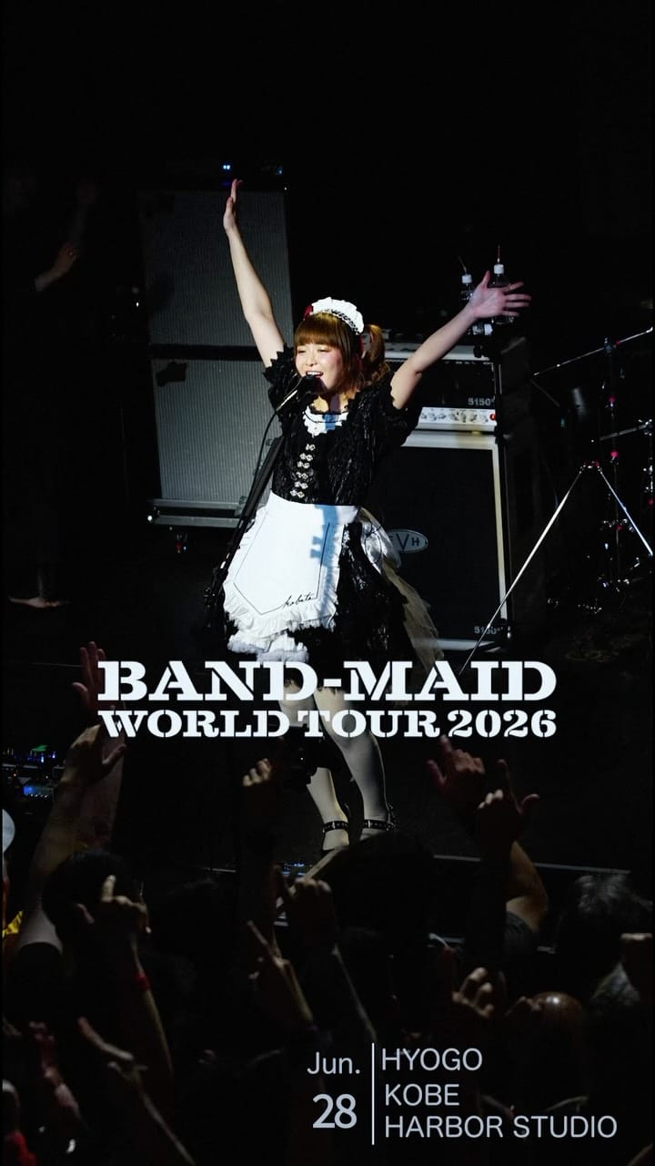 Post 4 by BAND-MAID on Instagram (video)