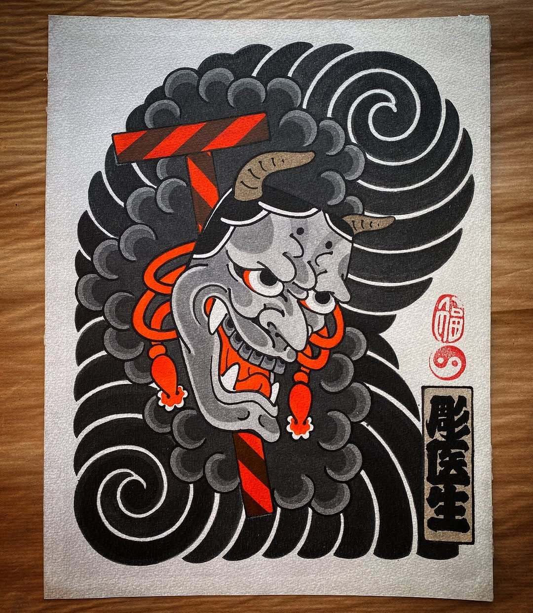 Post 9 by 彫醫生 -DIAU YISHENG- 画仙 on Instagram (image)