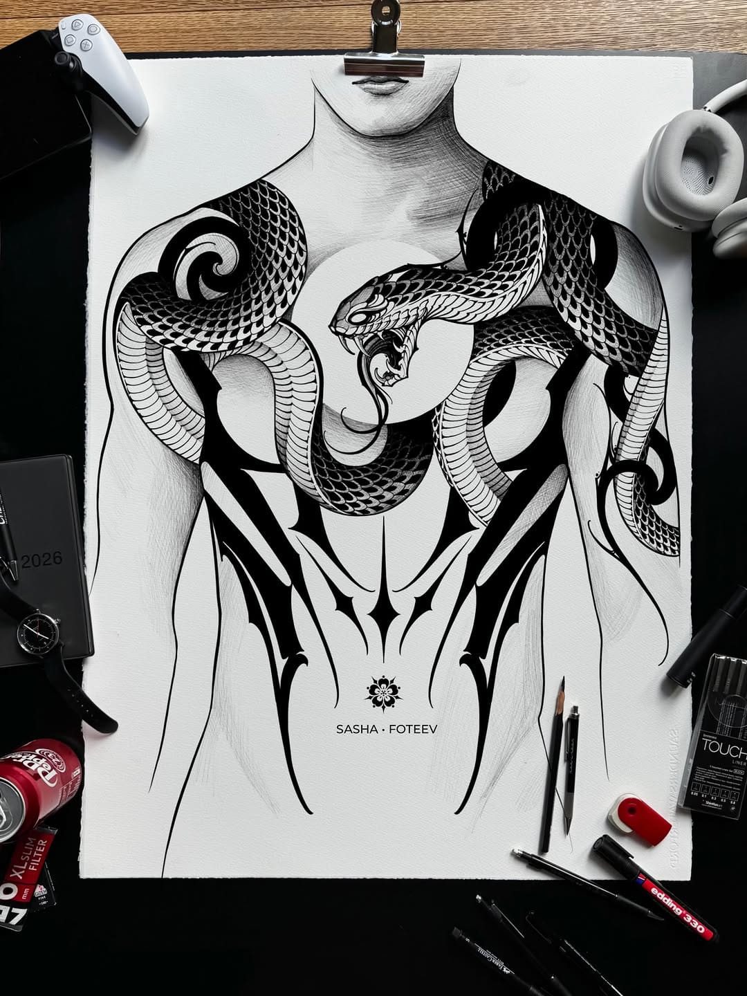 Post 2 by sasha foteev ✦ tattoo artist on Instagram (carousel)