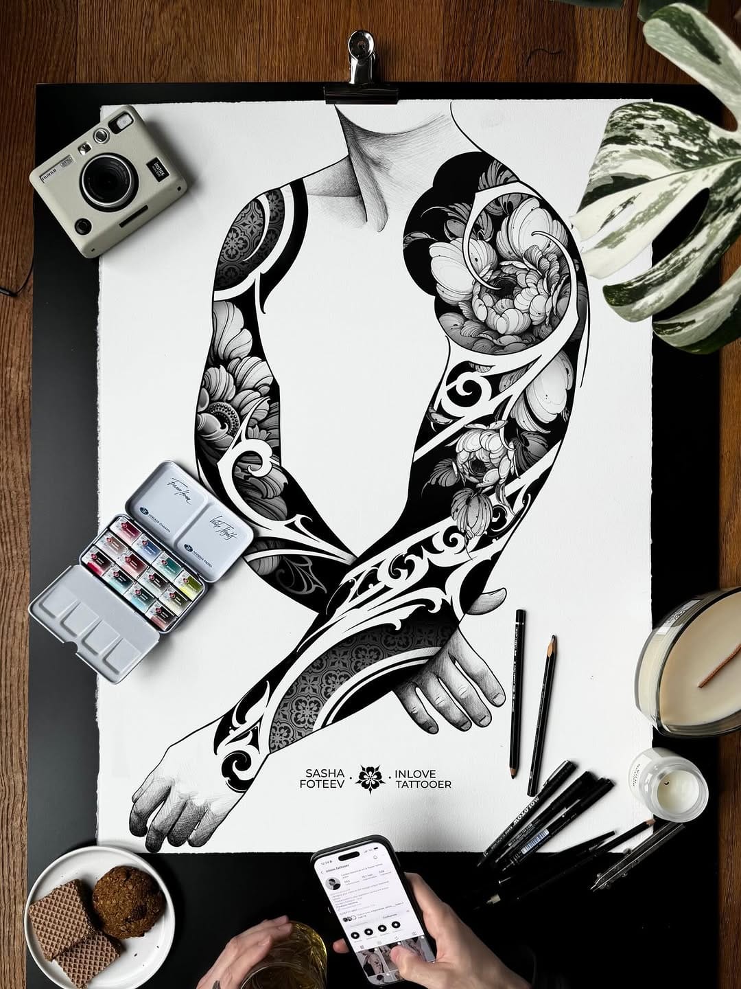Post 9 by sasha foteev ✦ tattoo artist on Instagram (carousel)