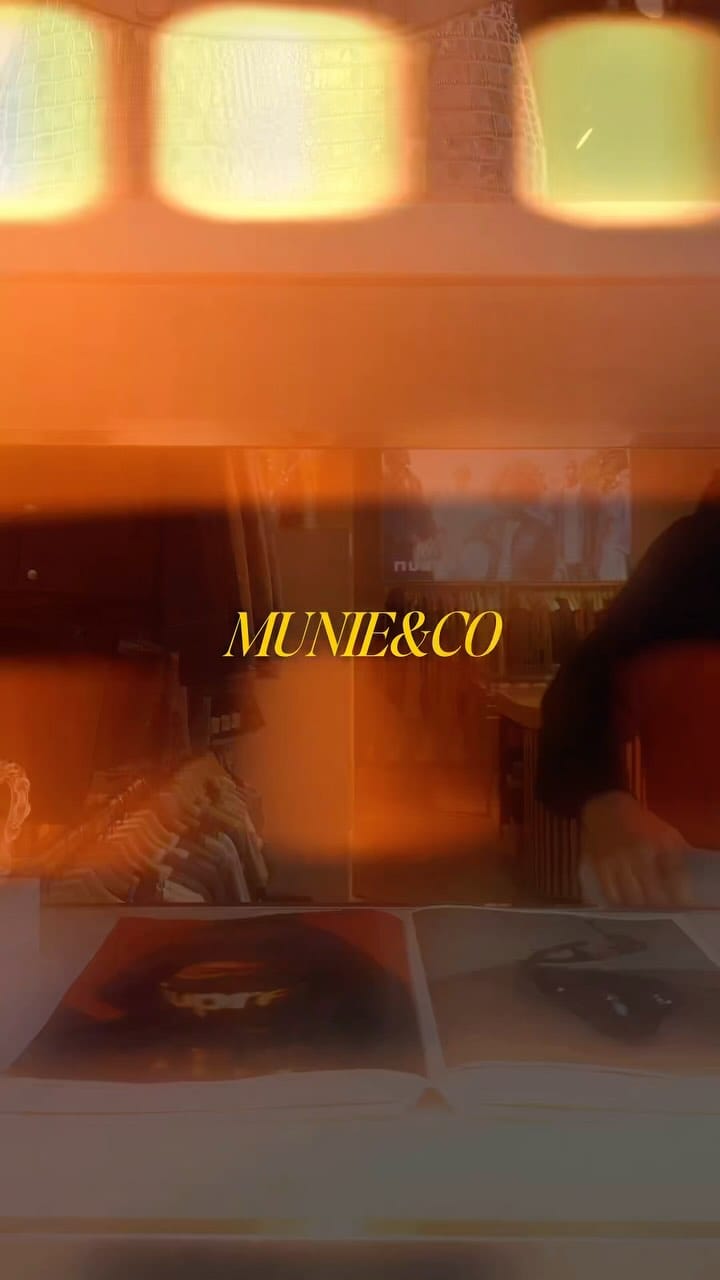Post 10 by MUNIE&CO on Instagram (video)