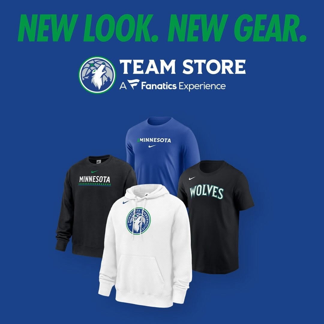Post 2 by Timberwolves Team Store on Instagram (image)