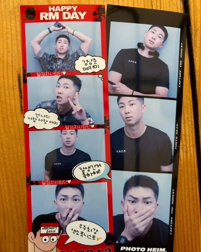 Post 10 by KIM NAMJOON on Instagram (carousel)