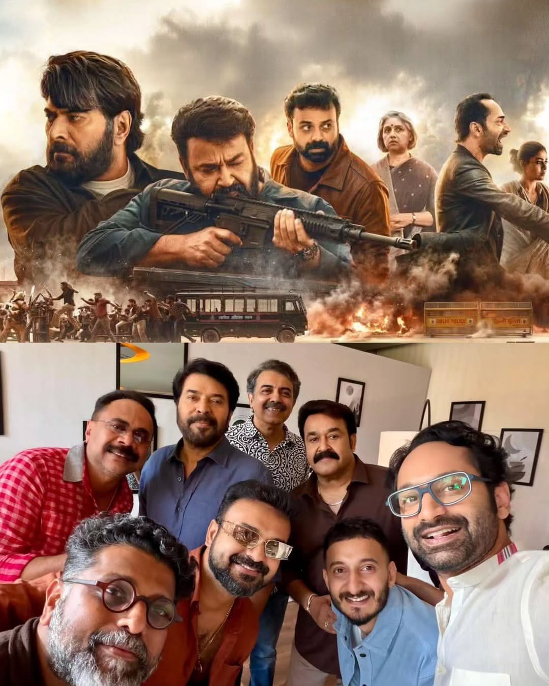 Post 2 by Mammootty Fans Club on Instagram (image)