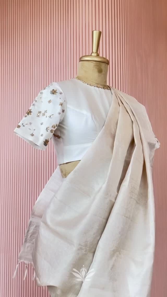 Post 9 by @thulir.designer on Instagram (video)