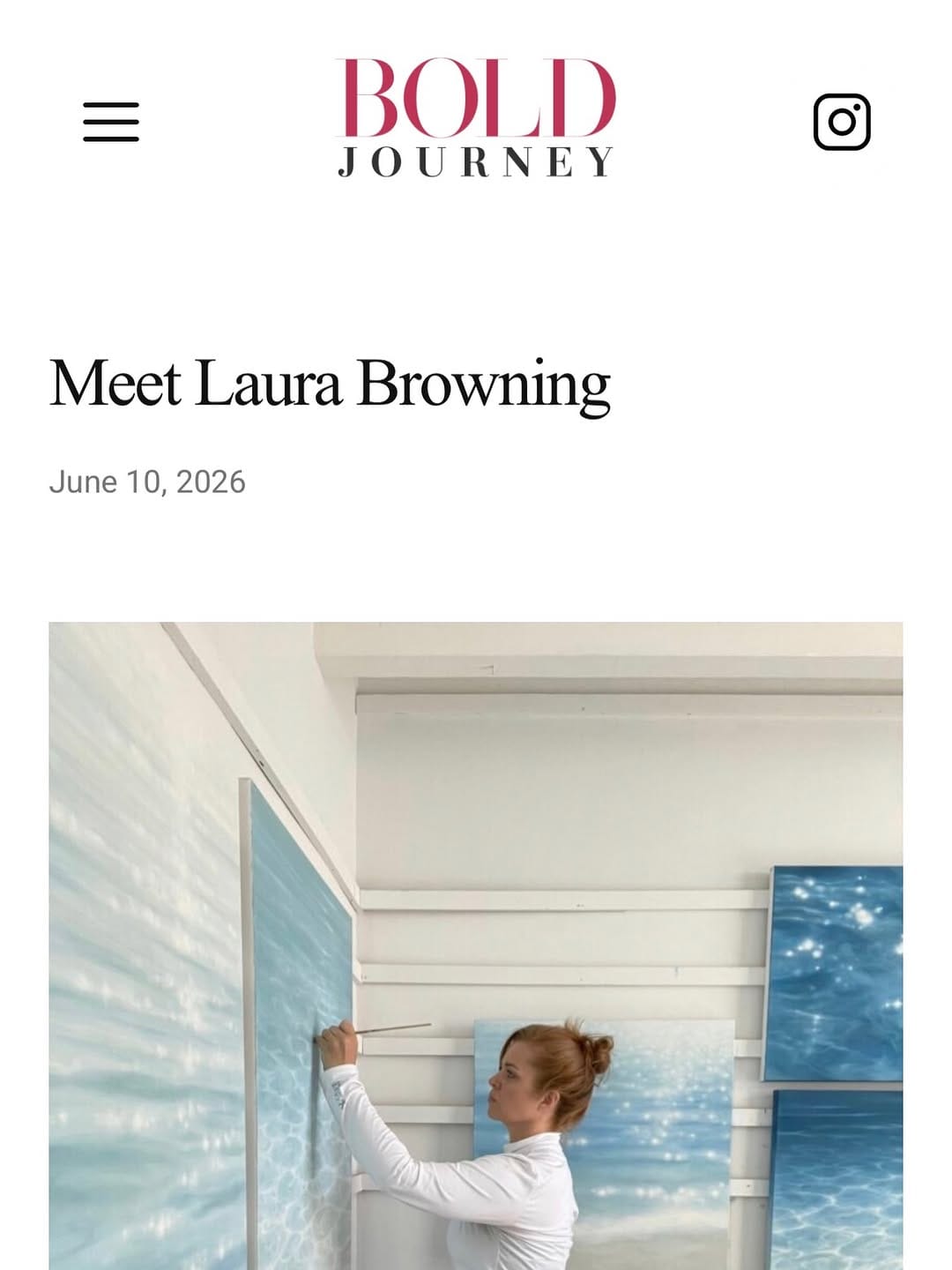 Post 6 by Laura Browning on Instagram (image)