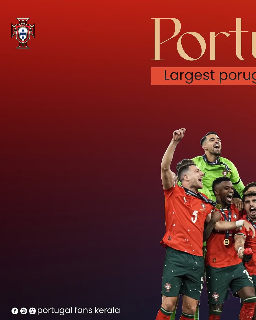 Post 8 by Portugal Fans Kerala 🇮🇳🇵🇹 on Instagram (image)