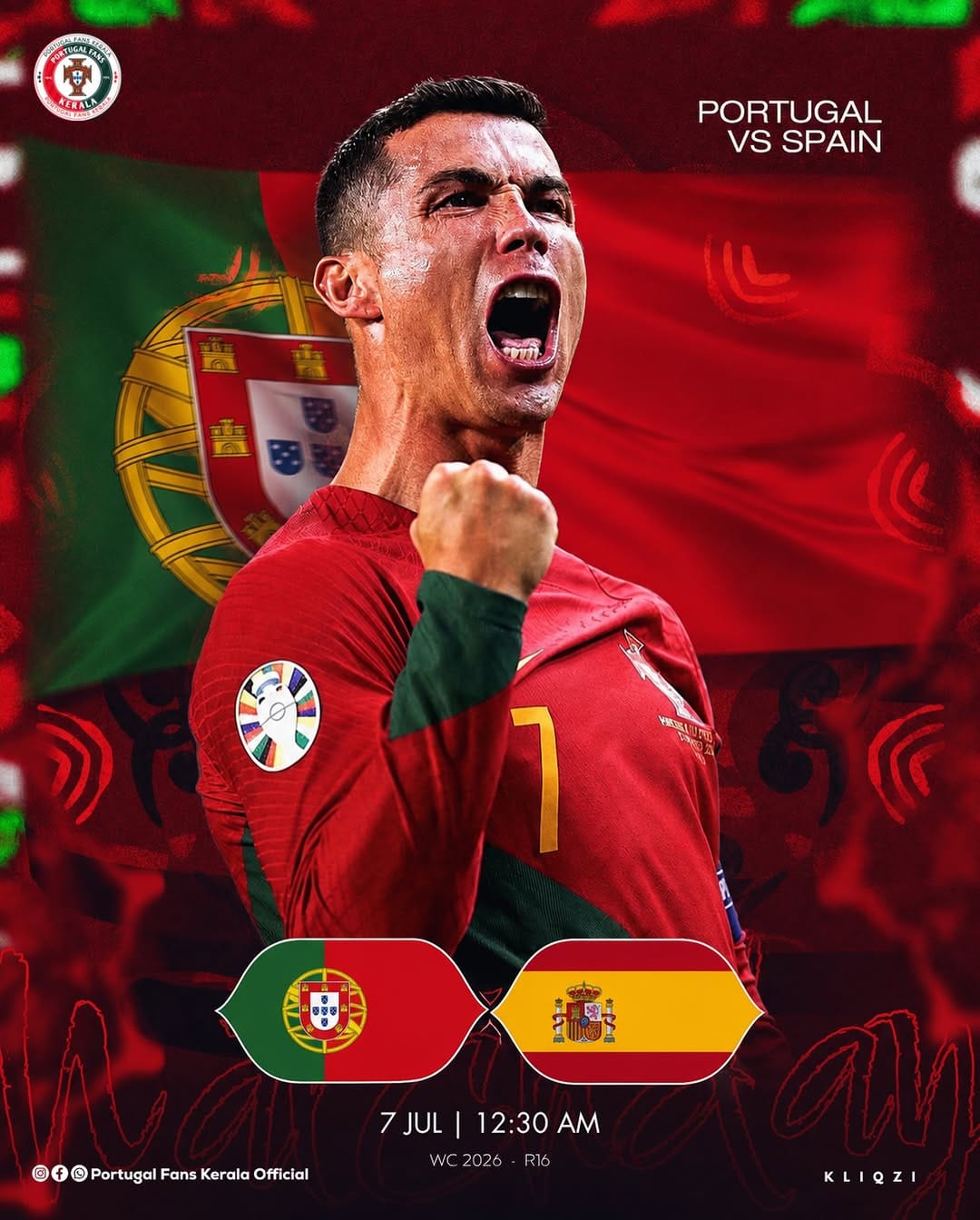 Post 4 by Portugal Fans Kerala 🇮🇳🇵🇹 on Instagram (image)