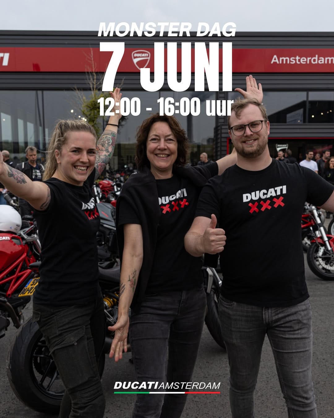 Post 8 by DUCATI AMSTERDAM on Instagram (carousel)