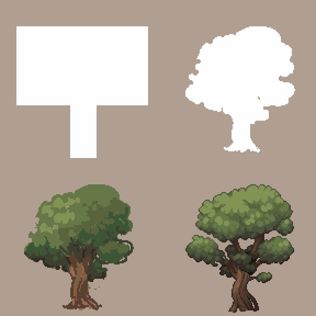 Post 4 by JIU. - PixelArt on Instagram (image)