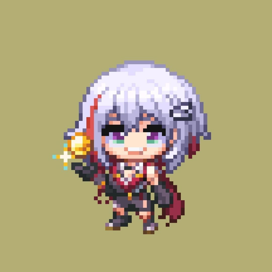 Post 10 by JIU. - PixelArt on Instagram (image)