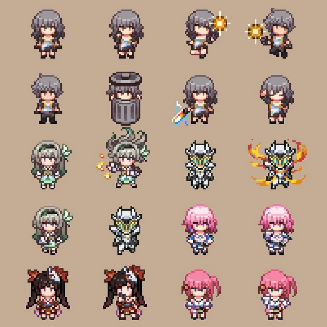 Post 6 by JIU. - PixelArt on Instagram (image)