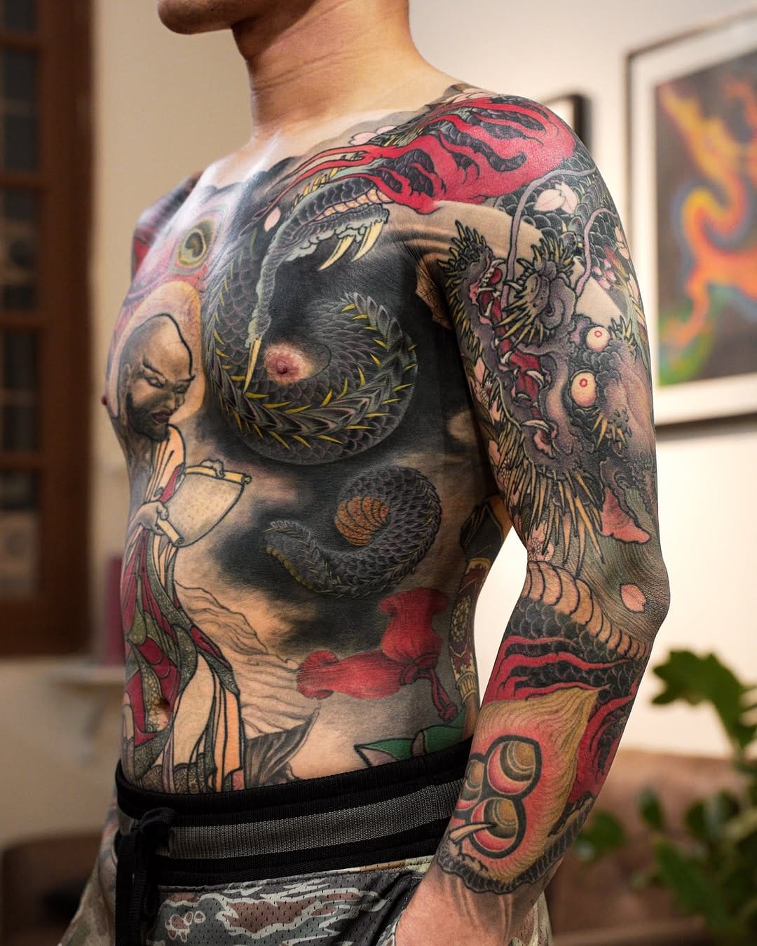 Post 9 by Hoang Buddhism | Japanese Tattoo on Instagram (image)