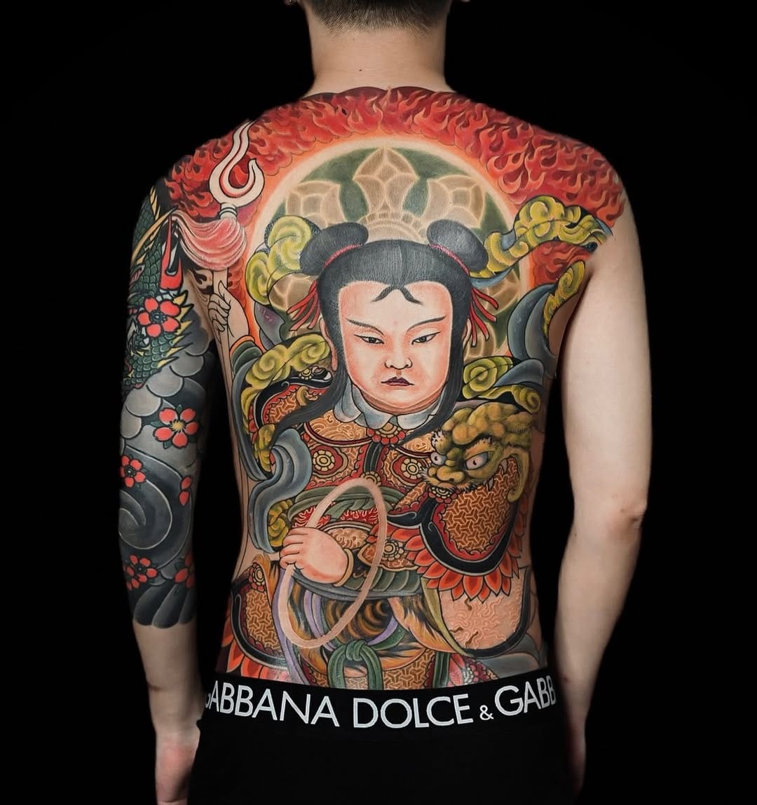 Post 1 by Hoang Buddhism | Japanese Tattoo on Instagram (image)