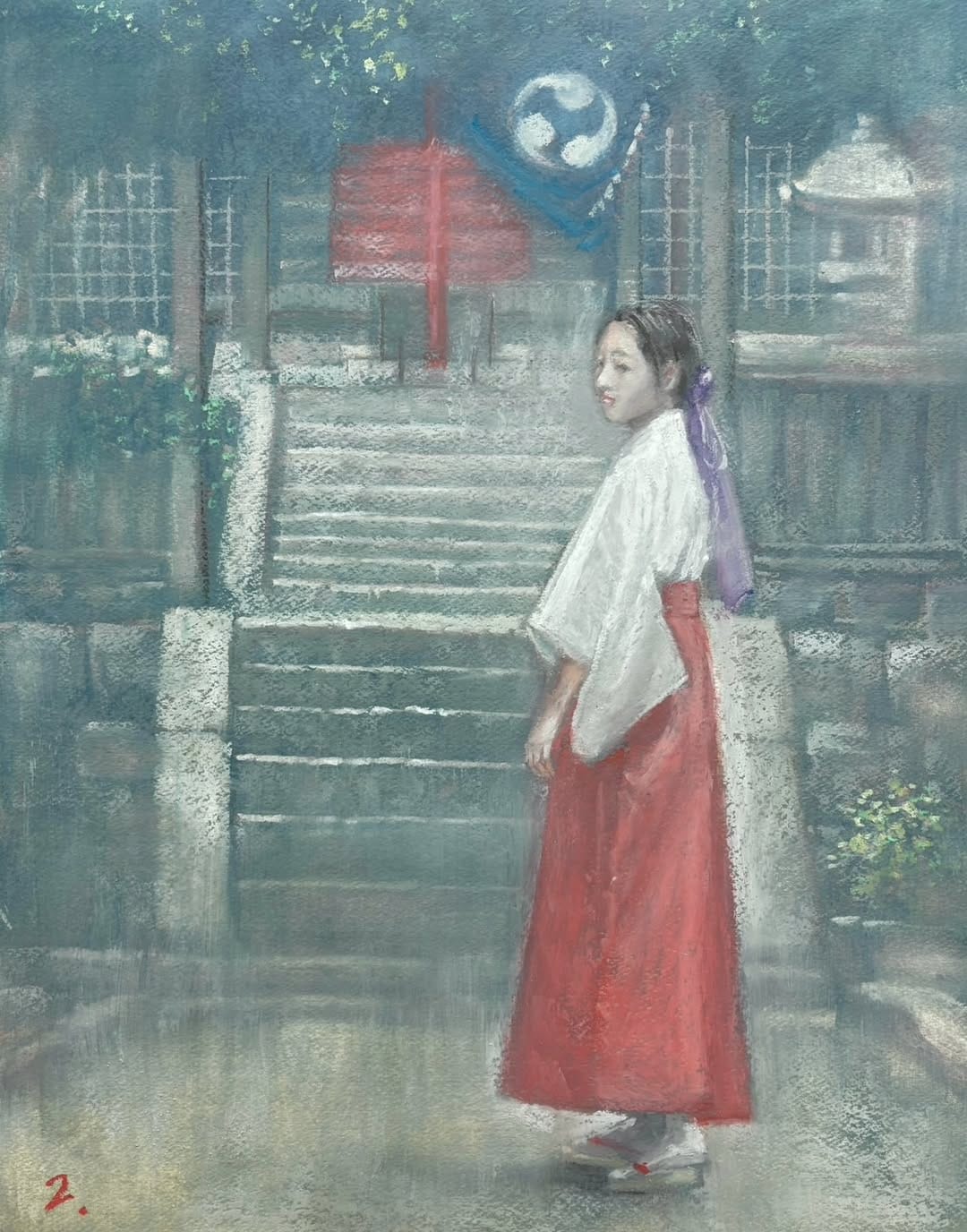 Post 1 by 土井久幸（Hisayuki Doi） painter on Instagram (image)