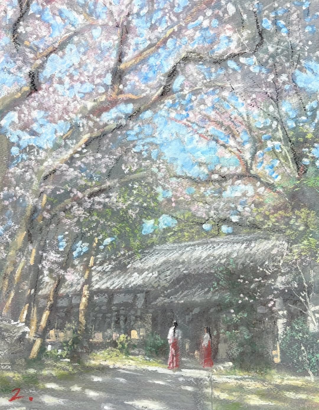 Post 6 by 土井久幸（Hisayuki Doi） painter on Instagram (image)