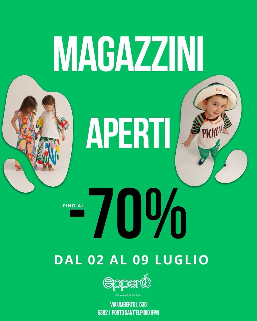 Post 3 by Epperò Kids | 0-16anni on Instagram (image)