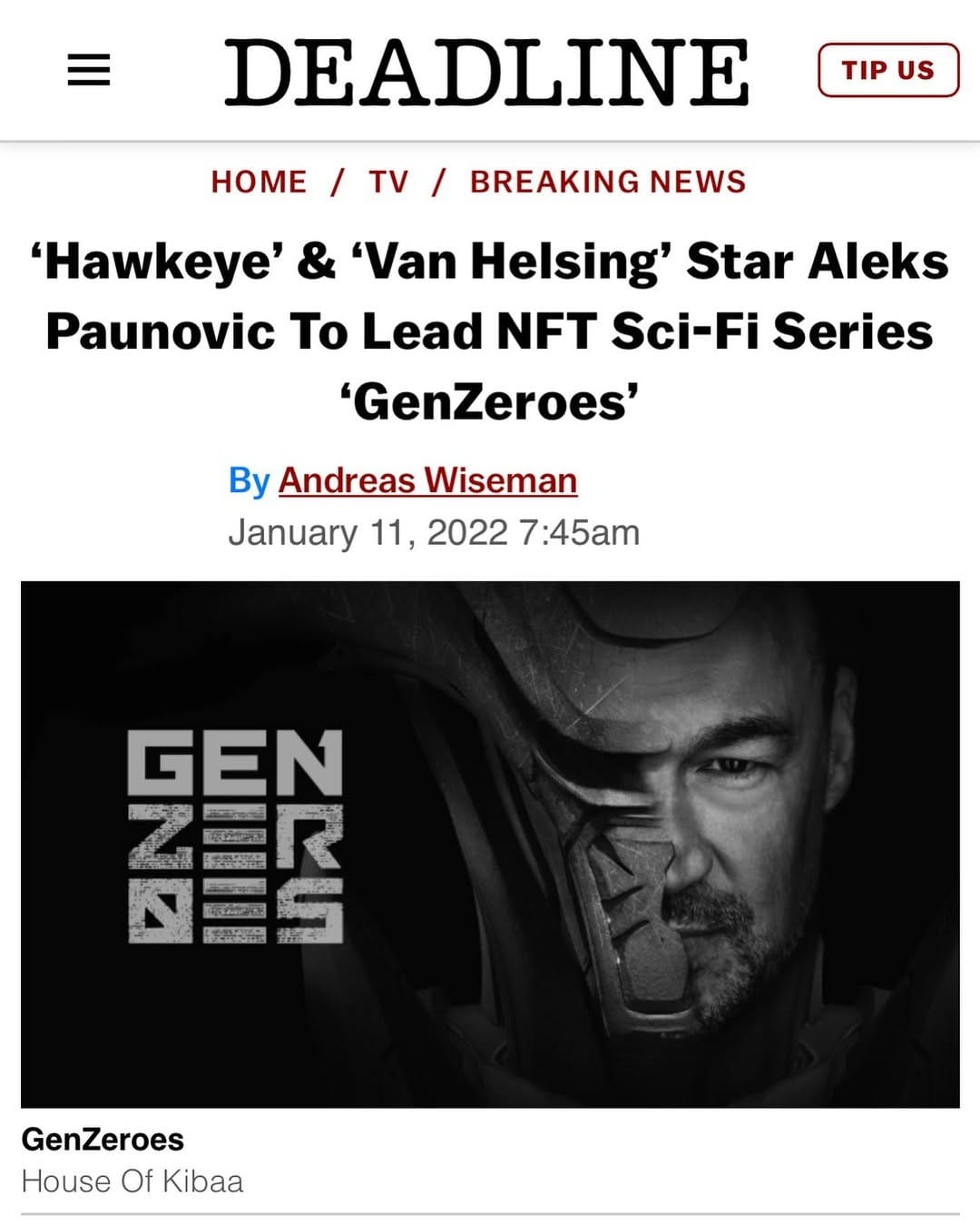 Post 9 by Aleks Paunovic on Instagram (image)