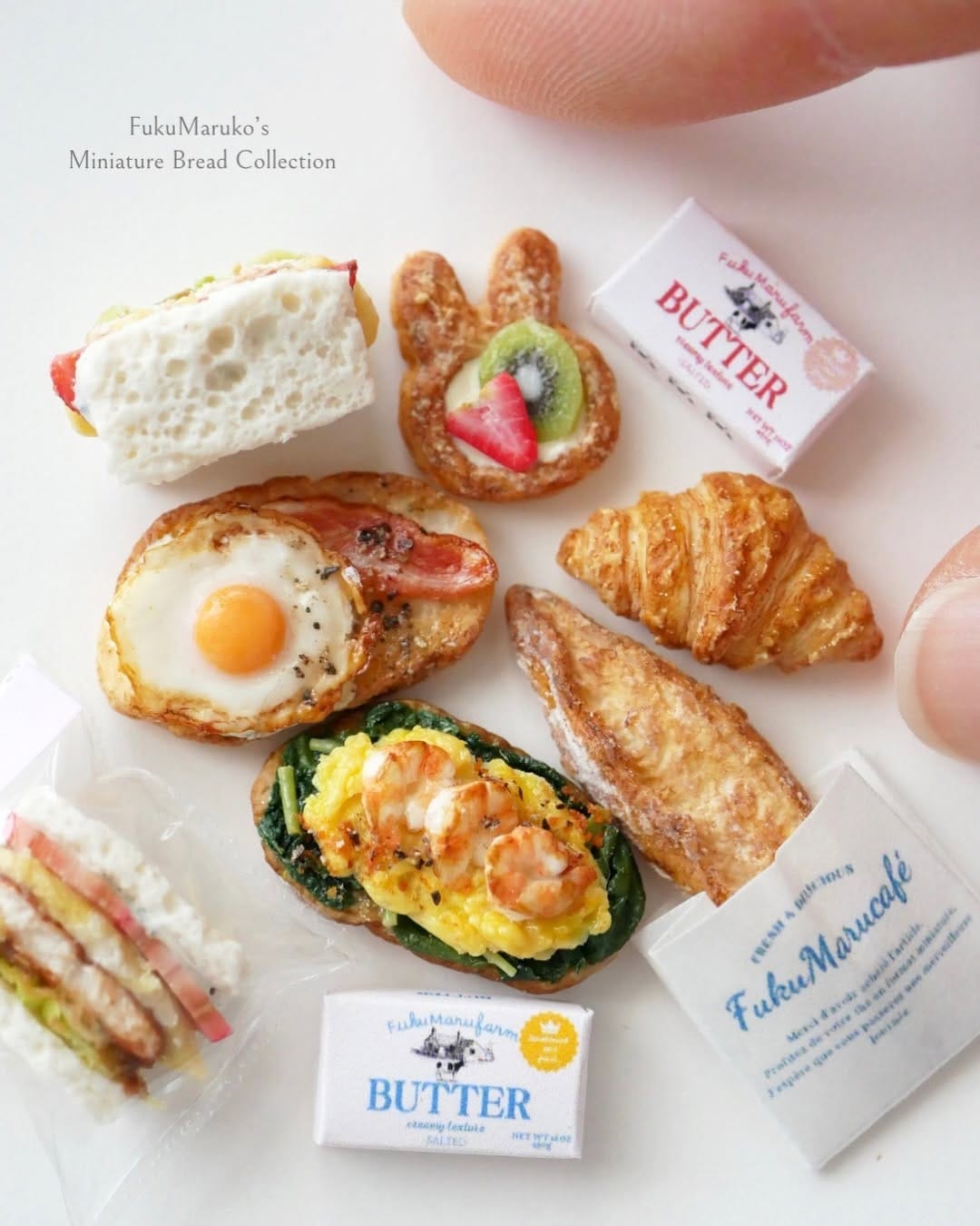 Post 1 by FukuMaruko | Miniature Art on Instagram (carousel)
