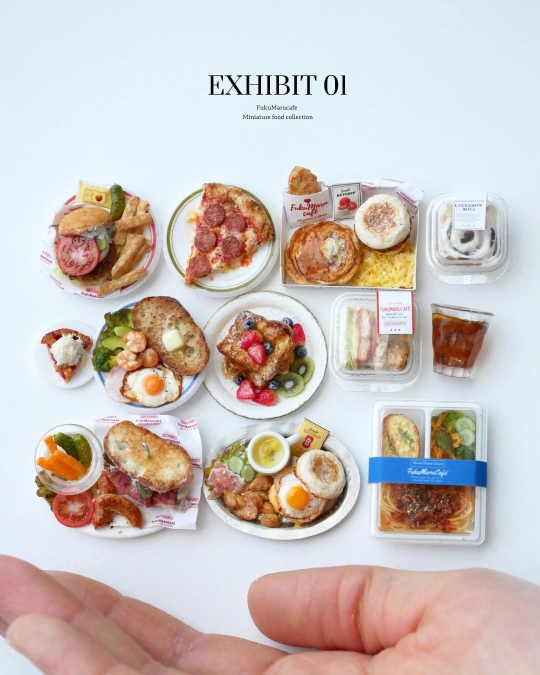 Post 5 by FukuMaruko | Miniature Art on Instagram (carousel)
