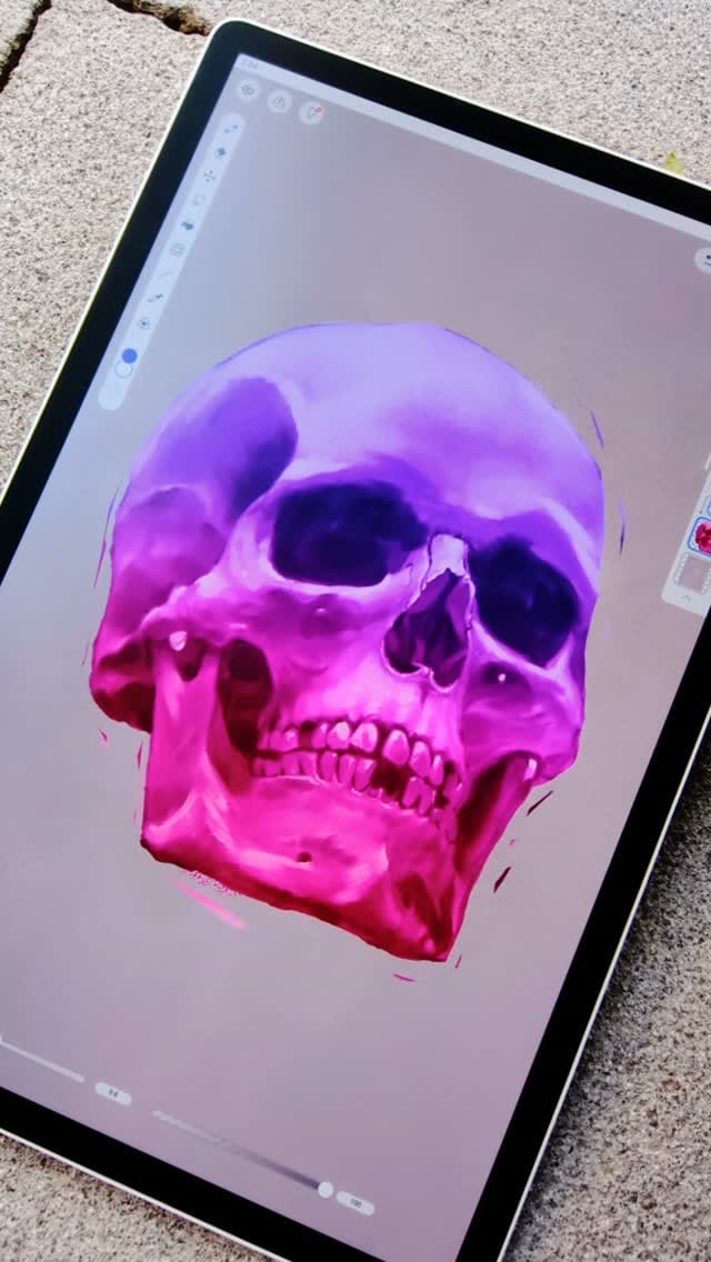 Post 1 by Matt Heath Art on Instagram (video)