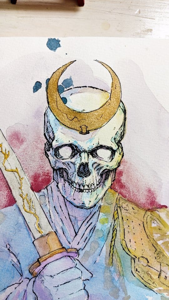 Post 9 by Matt Heath Art on Instagram (video)