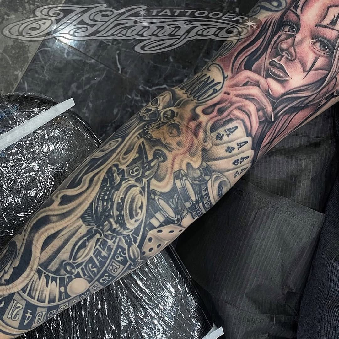 Post 5 by Tattooer Tetsuya on Instagram (image)
