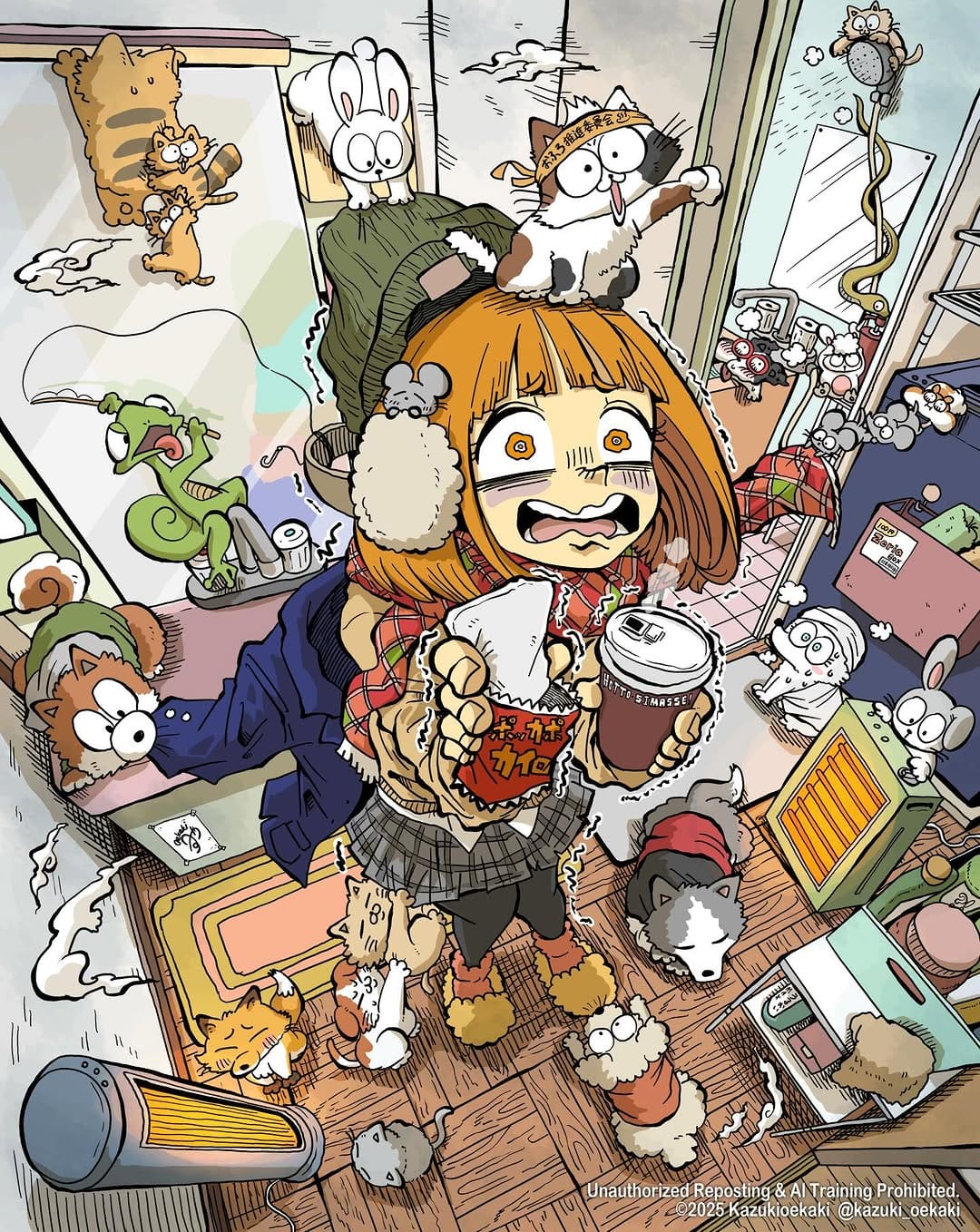 Post 7 by かずきおえかき / Kazuki Oekaki on Instagram (carousel)