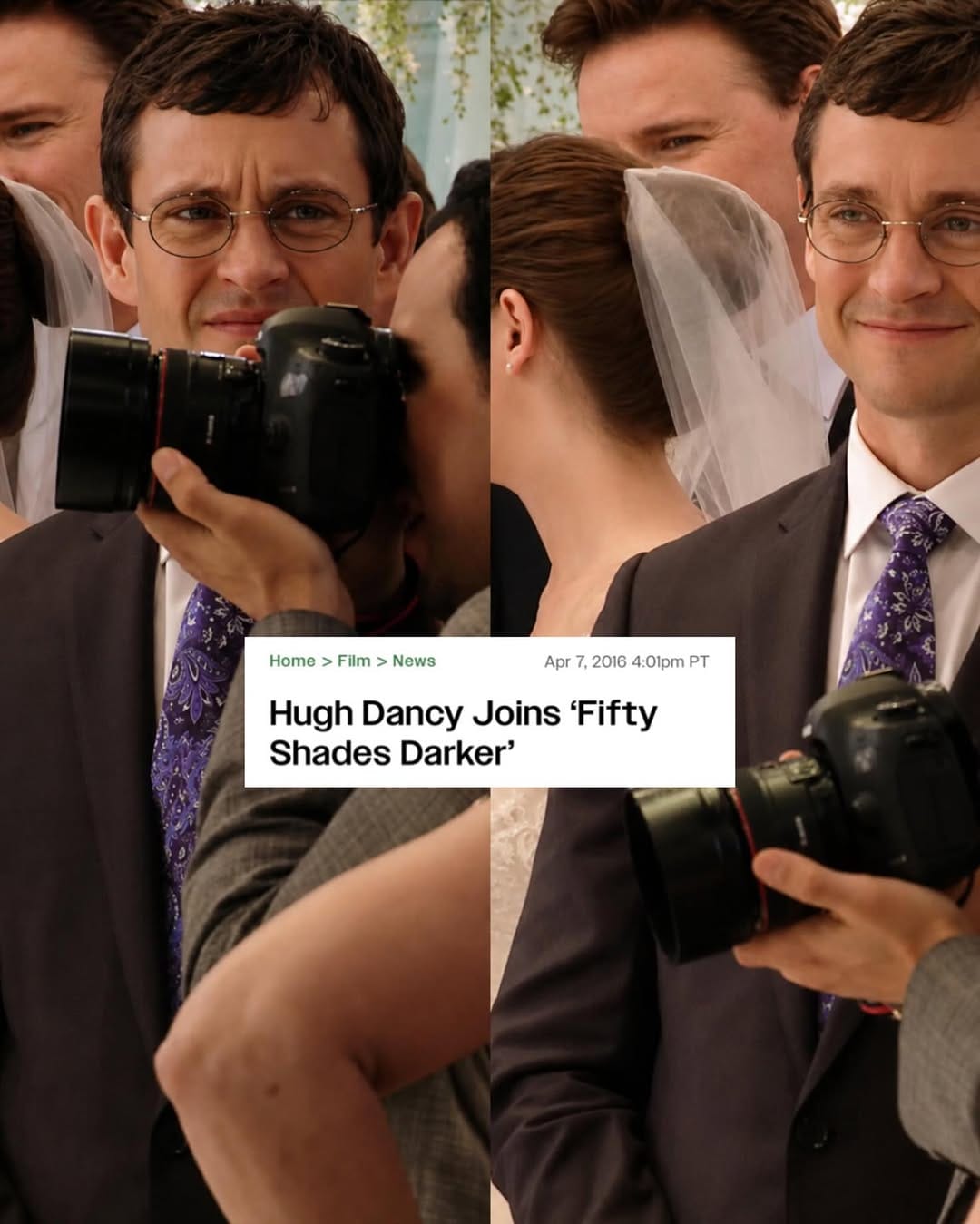 Post 1 by Hugh Dancy on Instagram (image)